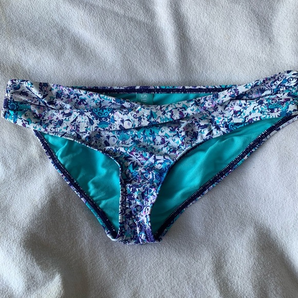 Sunsets Bikini Bottom Aqua Sky Womens XL Cheeky Swimsuit - Picture 6 of 8